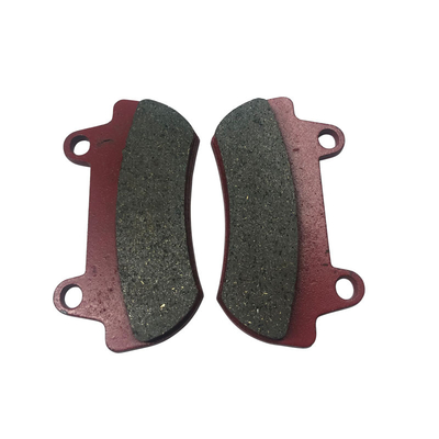 High Performance Brake Pads Red Semi Metal/Ceramic Fiber/Carbon/Raw Material Motorcycle Parts Brake Pads Parts Copper Brake Pads